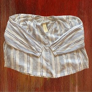 SUNDRY Women’s Flowy Button Down